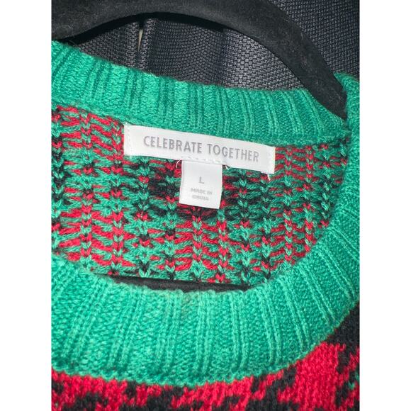 Ugly Christmas Sweater Xmas Size Large - Picture 2 of 3